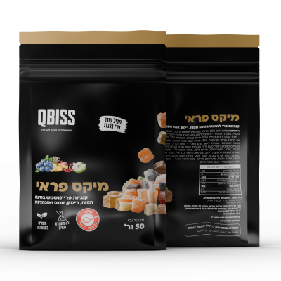 Alternative view of קוביות פרי מיקס פראי 50גרם
